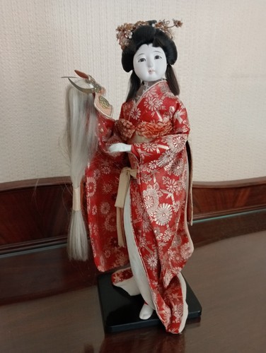 Geisha girl with headress - geisha,