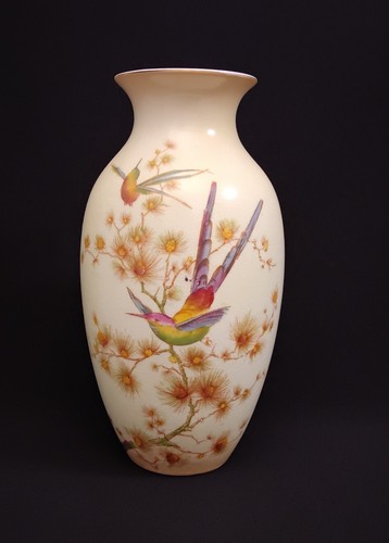 Crown ducal vase blush ivory - vase,