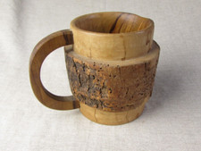 Handcrafted Wooden Tankard, 'Mega Pint' Tankard (see description)