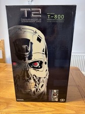 Sideshow Terminator T2 T800 1:1 Combat Veteran Endoskeleton Bust Combat Ed Boxed