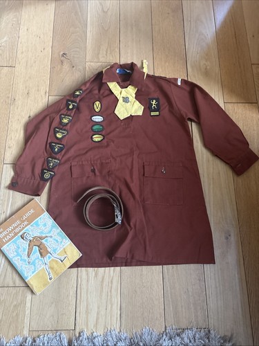 Vintage 1970s brownie uniform - vintage,