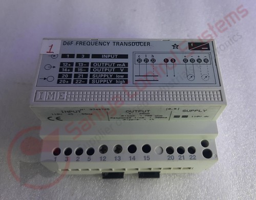 Ime d6f frequency - d6f, transducer