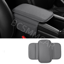 Car Accessories Leather Armrest Box Cushion Cover Center Console Pad Protector