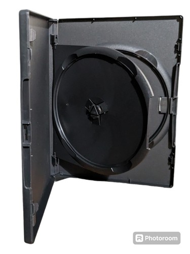 Amaray double black dvd - black,