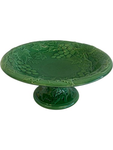 Vintage green majolica style - vintage,