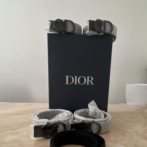 Dior men black leather - men's,