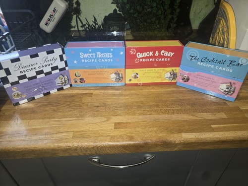 Recipe cards box - recipe, x4