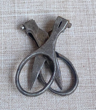 Antique 1890s Steel Cut Hinged