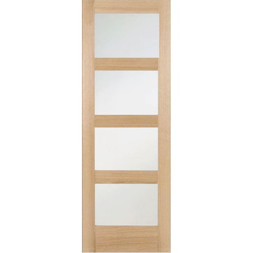 Pocket door system - pocket, oak