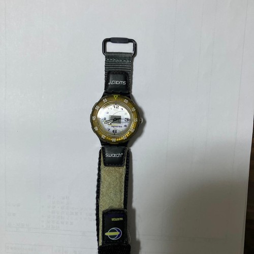 Swatch scuba 200m - watch, nylon