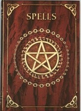 Nemesis Now Embossed Red Spell