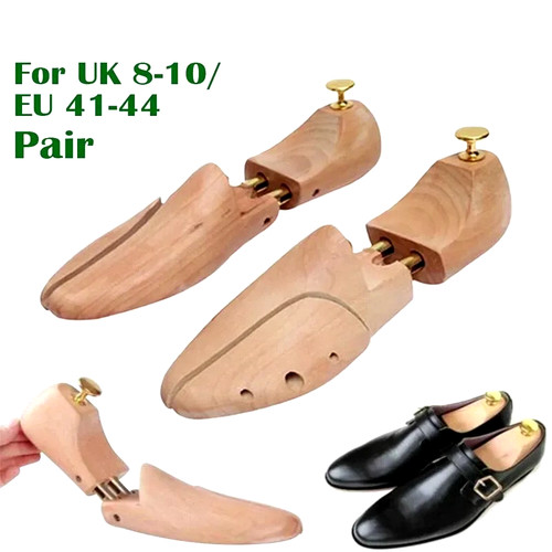 Pair men real cedar shoe - 1,