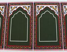 Prayer Mats (fabric) Musallah Continuous Rows single Ideal for travel and work