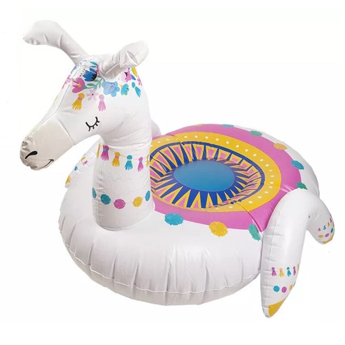 Giant llama swimming pool ride - pool,