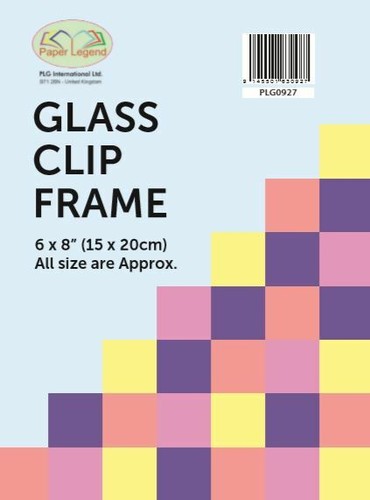 Glass clip frame - clip,