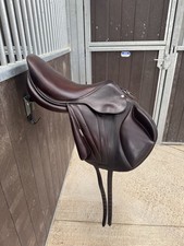 Butet Brown monoflap Saddle 17.5inch Excellent Used Condition