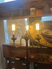 Vintage Brass Standard Lamp