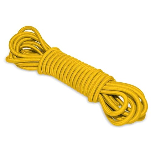 Yellow elastic bungee rope - yellow,