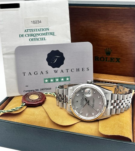 Rolex datejust diamond dial - datejust,