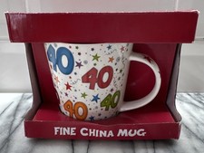 40th Birthday Mug. Ritz Fine