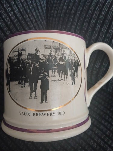 Vaux brewery tankard - brewery,