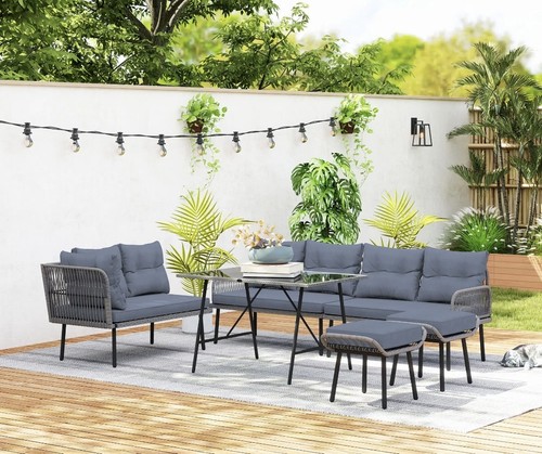 Piece rattan garden - 6,
