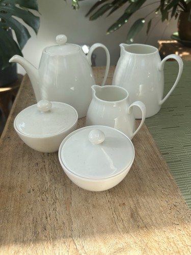 Denby white bone - white, tea