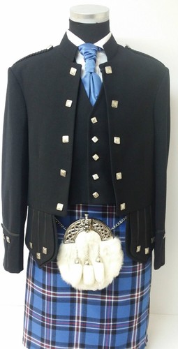 Mixed wool sherrifmuir - mixed, kilt