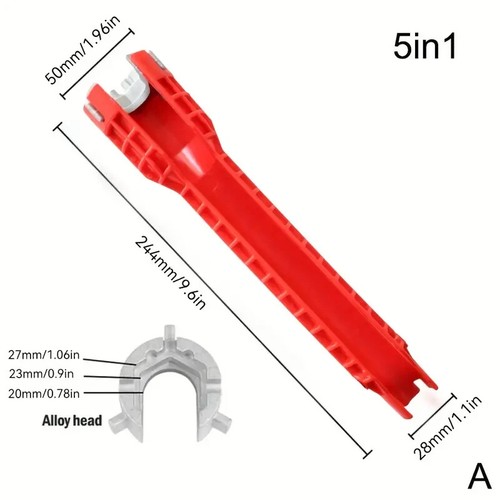 Basin flume wrench - basin, faucet