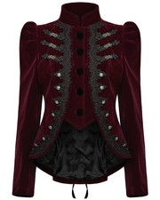 Punk Rave Womens Gothic Velvet
