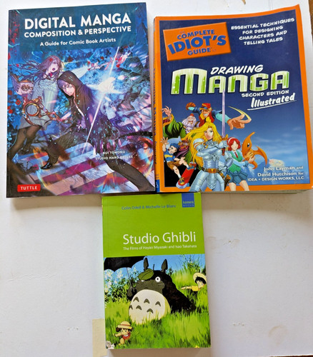 Manga books bundle drawing - manga,