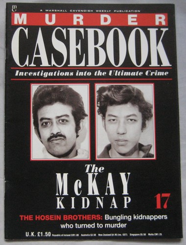 Murder casebook magazine issue - murder,