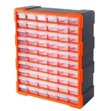 60 Multi Drawer Diy Tools Fixings Storage Box Cabinet Organiser Unit Rack