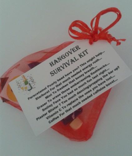 Hangover survival kit birthday - hangover,