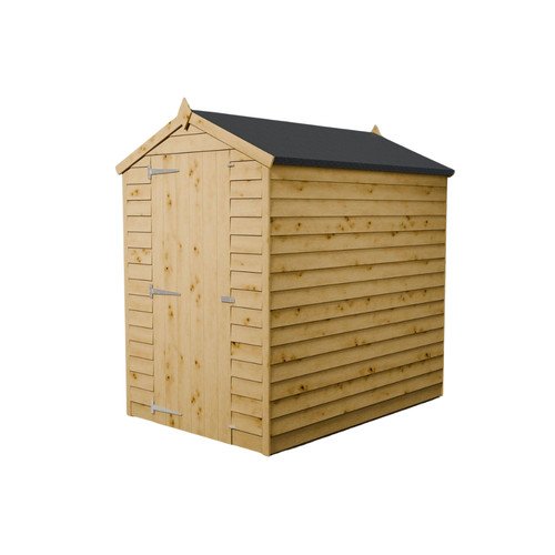 6x4 wooden garden - garden, shed