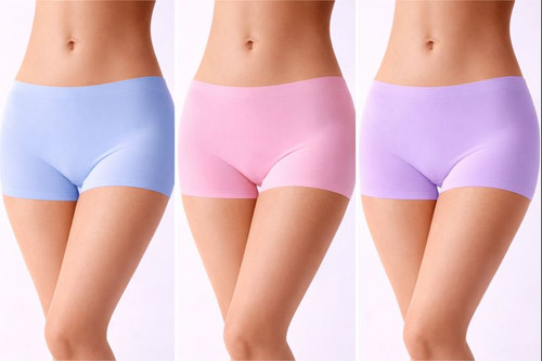Ladies boxer underwear plain - ladies,