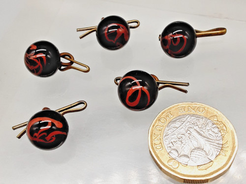 Vintage murano style black - style,