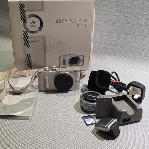 Olympus pen pl8 mirrorless - e-pl8,