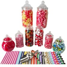 EIGHT Sweet Jars PLUS Scoop