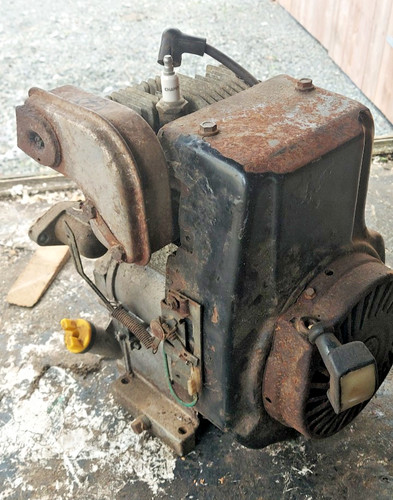Qualcast classic petrol engine - qualcast,