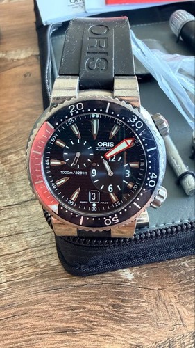 Oris 1000m diver auto watch - oris,