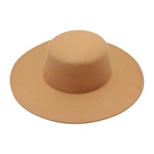 Elegant Wide Brim Felt Hat