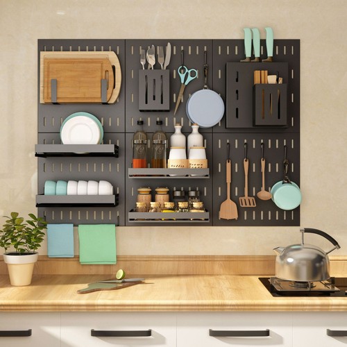 Stainless steel kitchen wall - stainless,