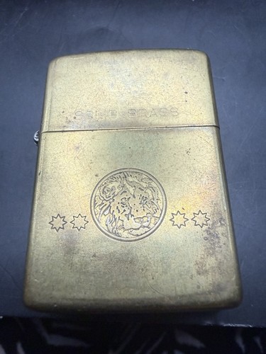 Vintage 1990 zippo solid - zippo,