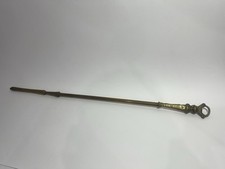 Fire Poker Iron Antique Solid Brass Fireplace