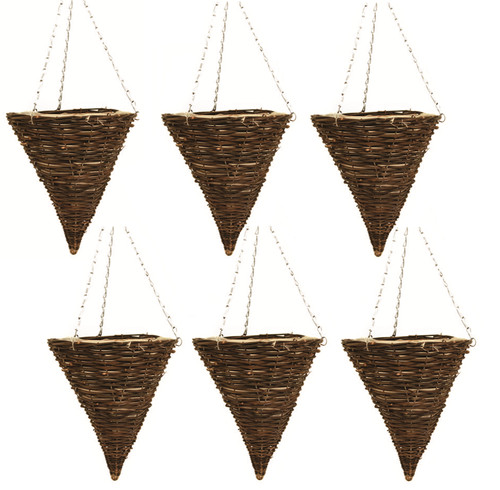 36cm cone dark brown - 14",
