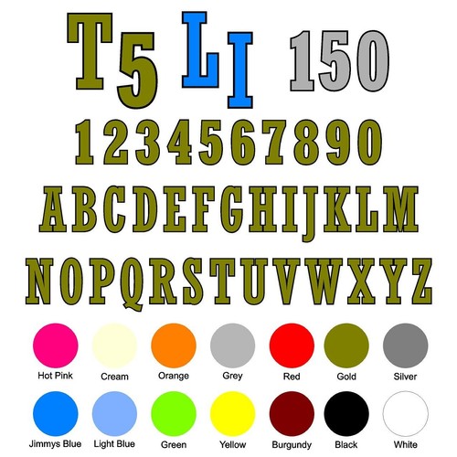 75mm leg shield stickers - 75mm,