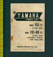 Yamaha FS1-DX (1977) Parts