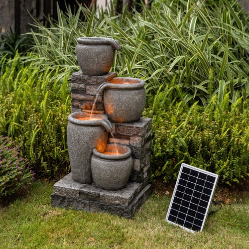 Garden water feature - water,