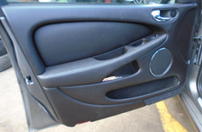 09 JAGUAR X-TYPE S 2.0D NEARSIDE FRONT BARE DOOR CARD 01-09 BREAKING CAR